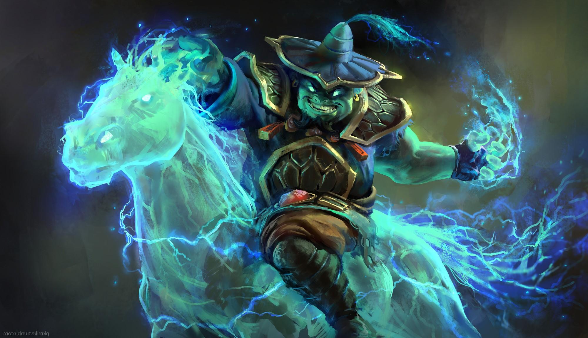 2000x1150 dota 2 storm spirit raijin wallpaper