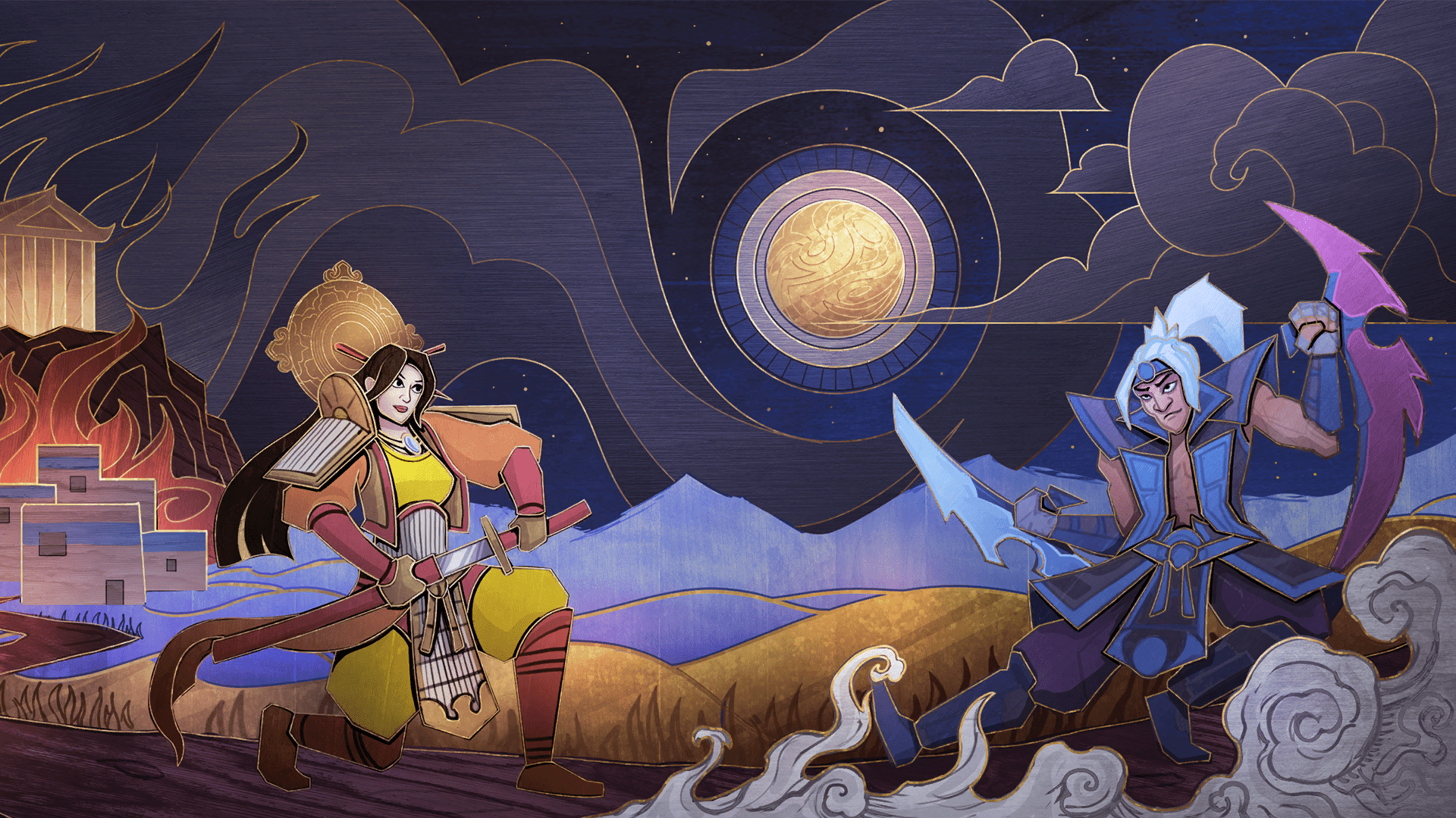 1920x1080 Tsukuyomi (Smite) HD Wallpaper and Background Image