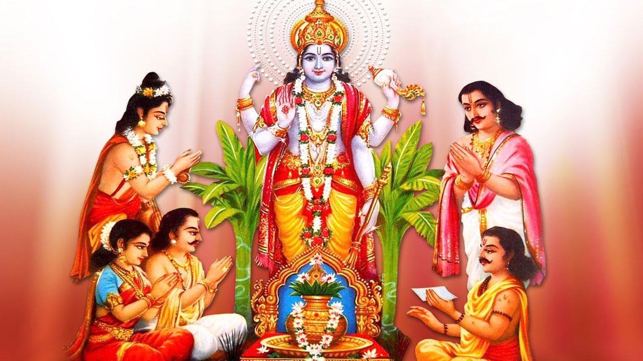 1280x720 Sri Satyanarayana Pooja Mantras to Invoke Lord Vishnu to Fulfill Wishes & Desires