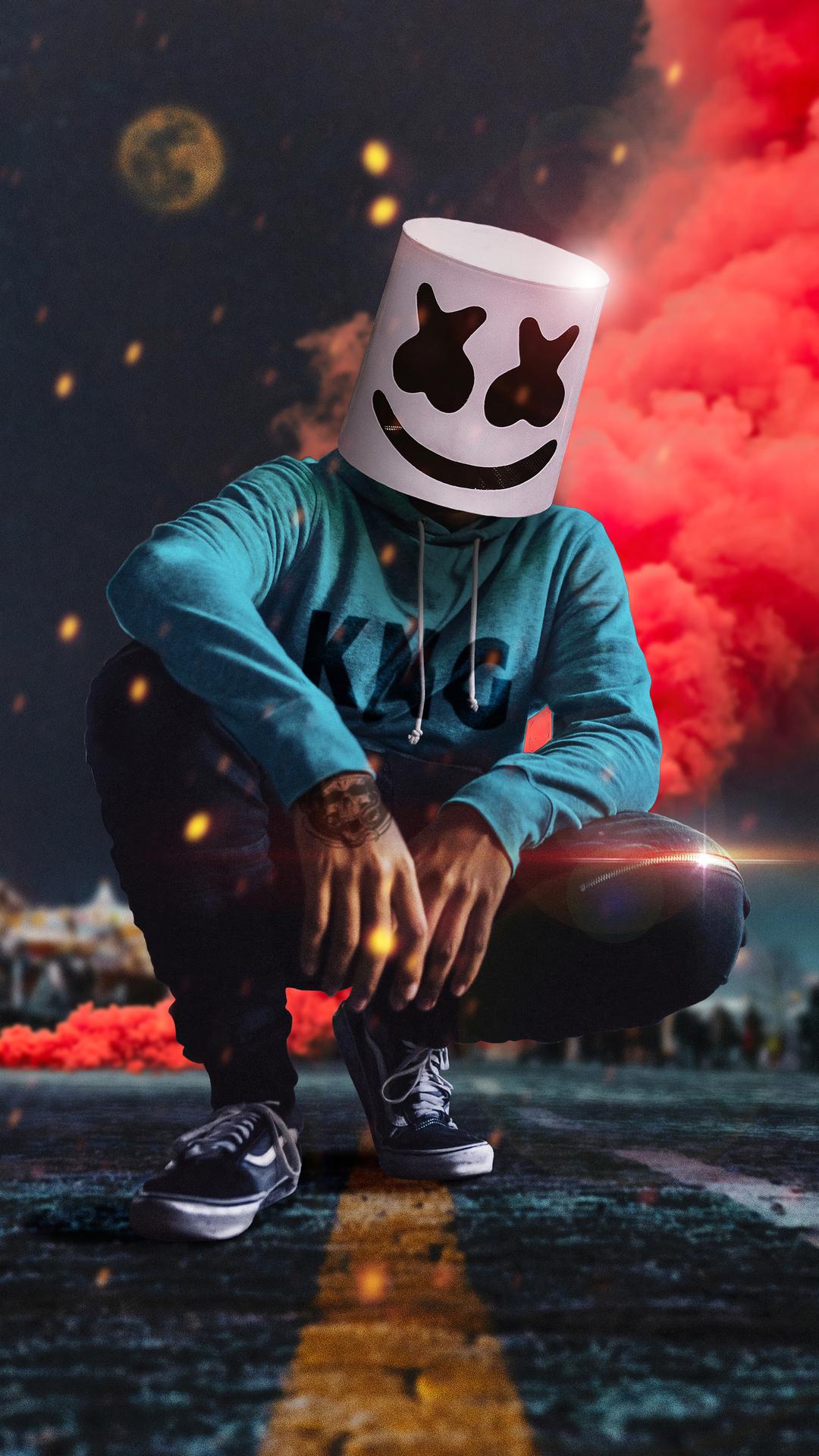 1080x1920 Marshmello Wallpaper HD For Mobile Download