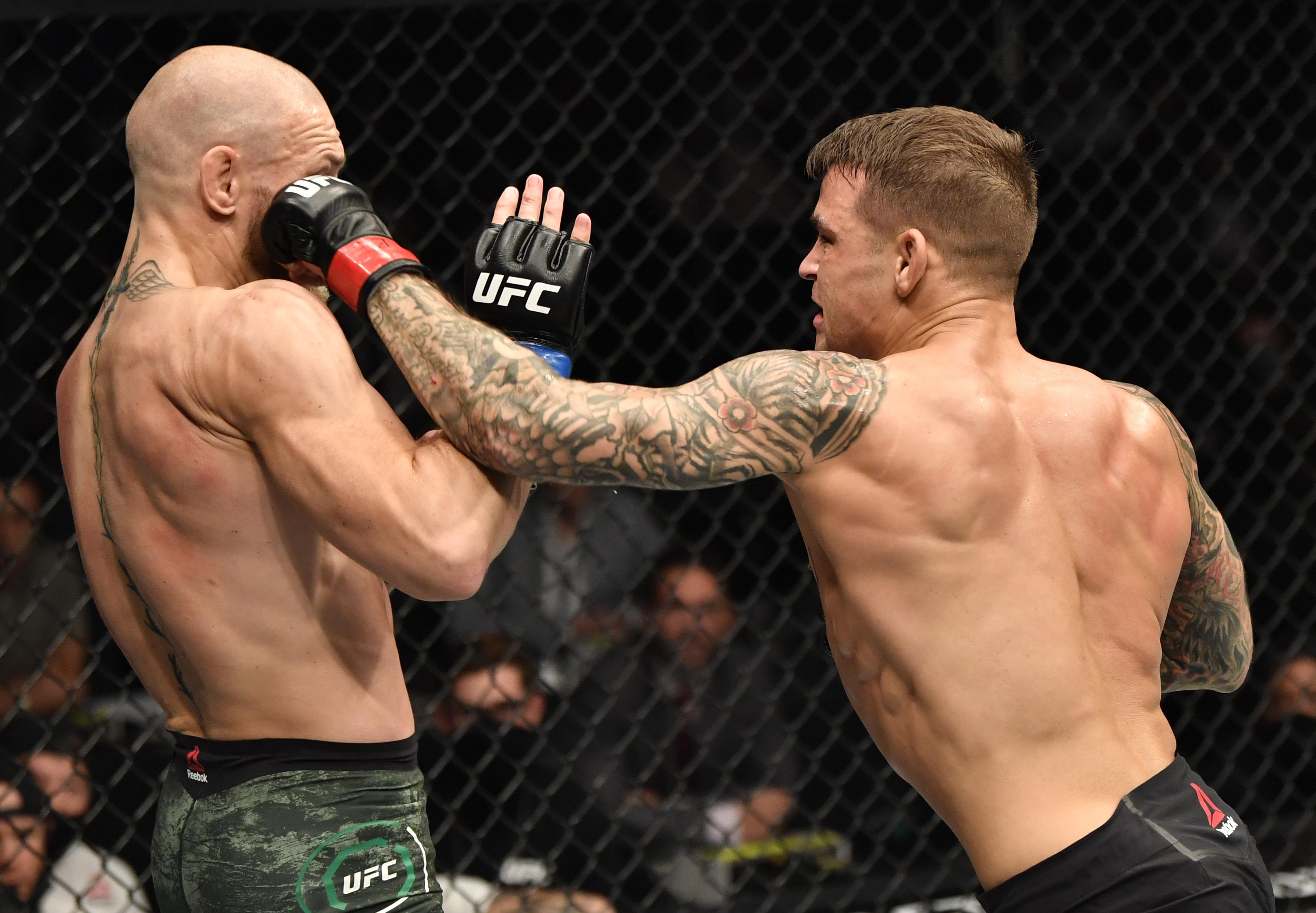 3521x2443 UFC 257: Dustin Poirier Stuns Conor McGregor With Second Round TKO Washington Post