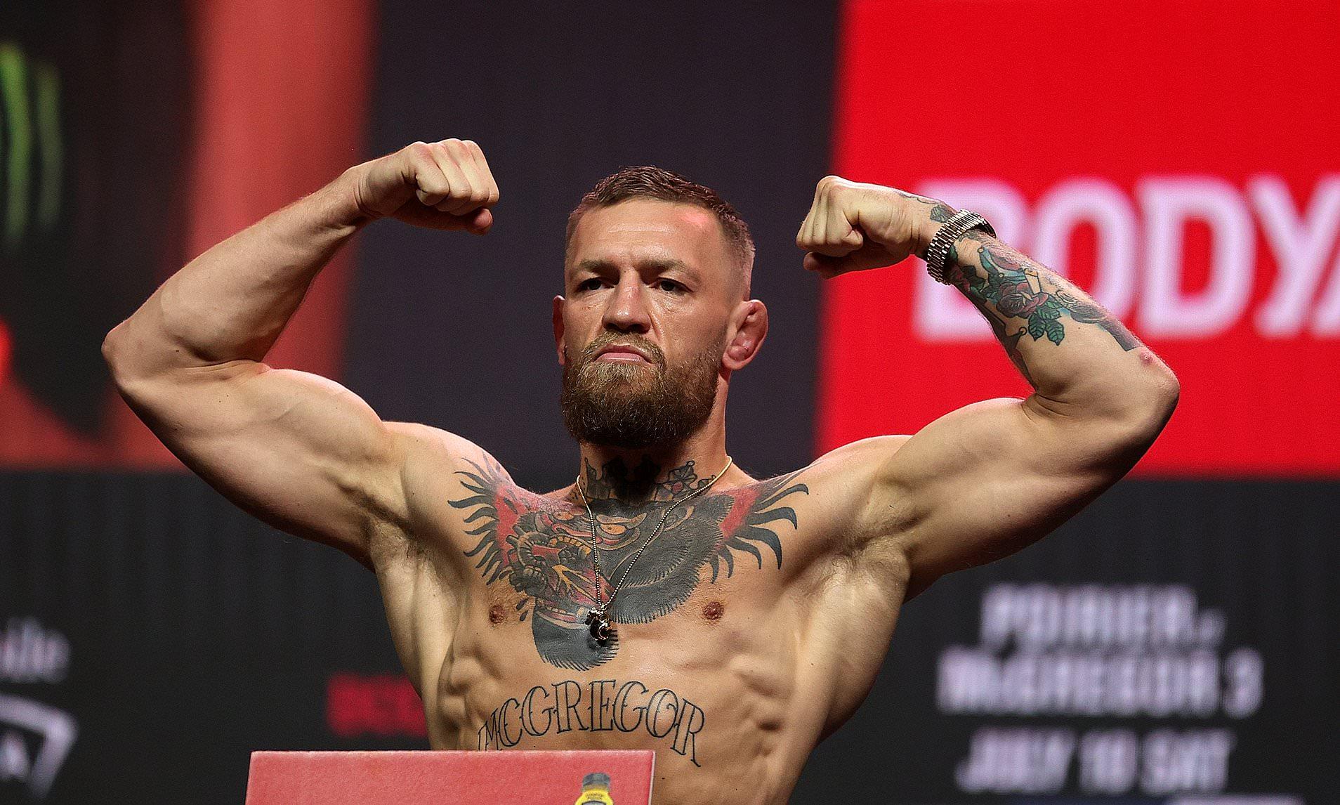 1908x1146 Conor McGregor could earn extra £000 if he performs well against Dustin Poirier at UFC 264. Daily Mail Online