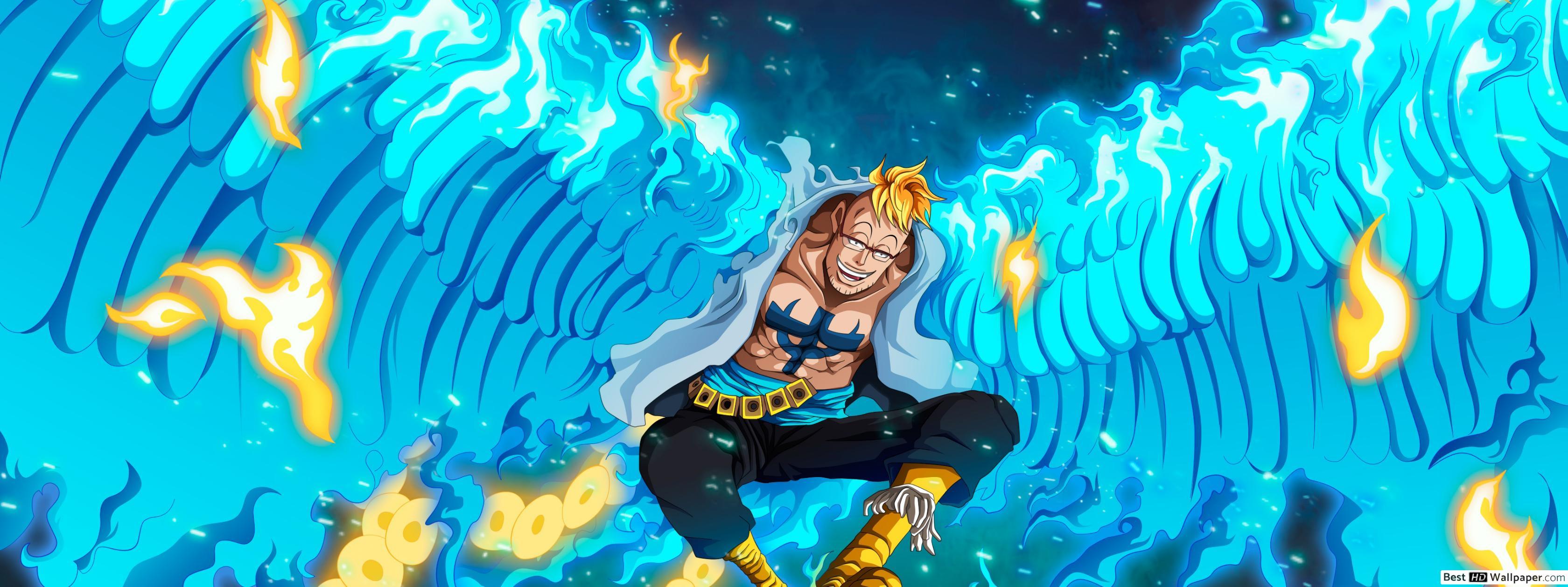 3360x1260 Marco The Phoenix At Wano HD wallpaper download