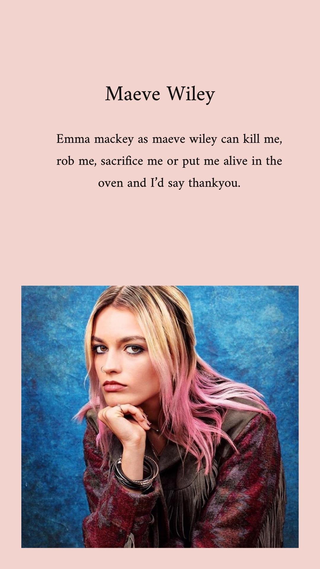 1080x1920 emma mackey wallpaper