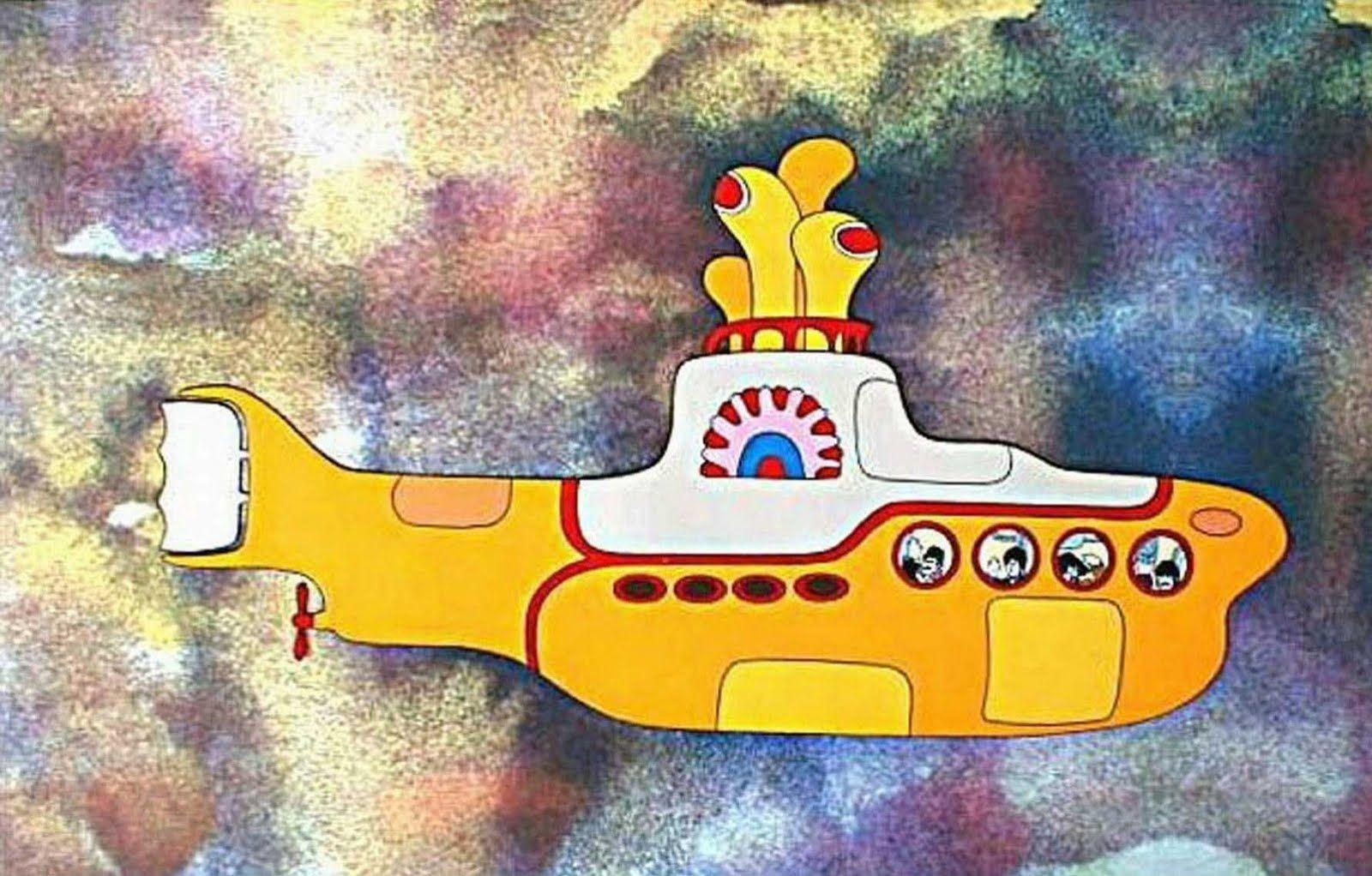 1600x1022 Yellow submarine wallpaper, Yellow submarine art, Yellow submarine