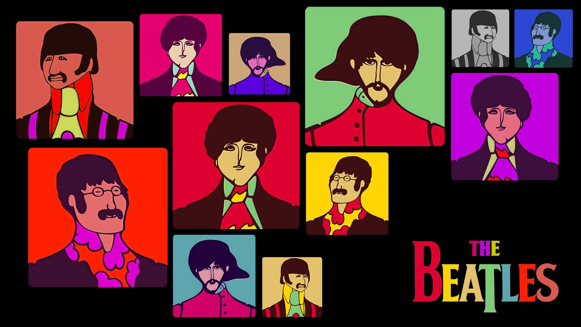 1920x1080 The Beatles Yellow Submarine Wallpaper By Felipemuve D66g5im Yellow Submarine Faces HD Wallpaper