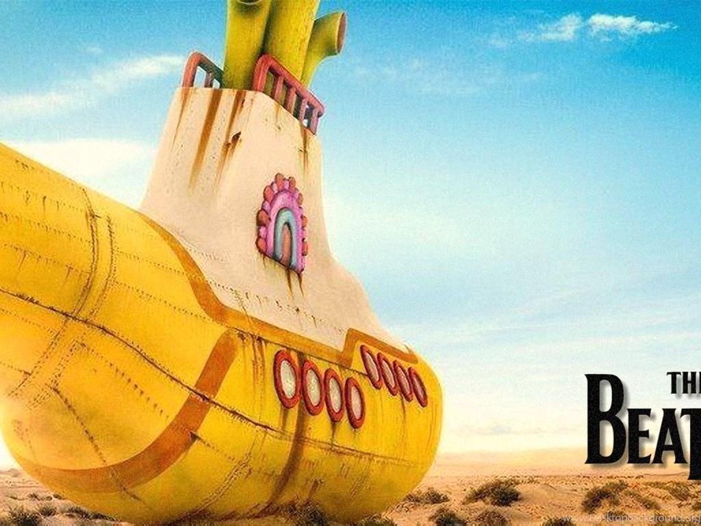 1024x768 Yellow Submarine Wallpaper Desktop Background
