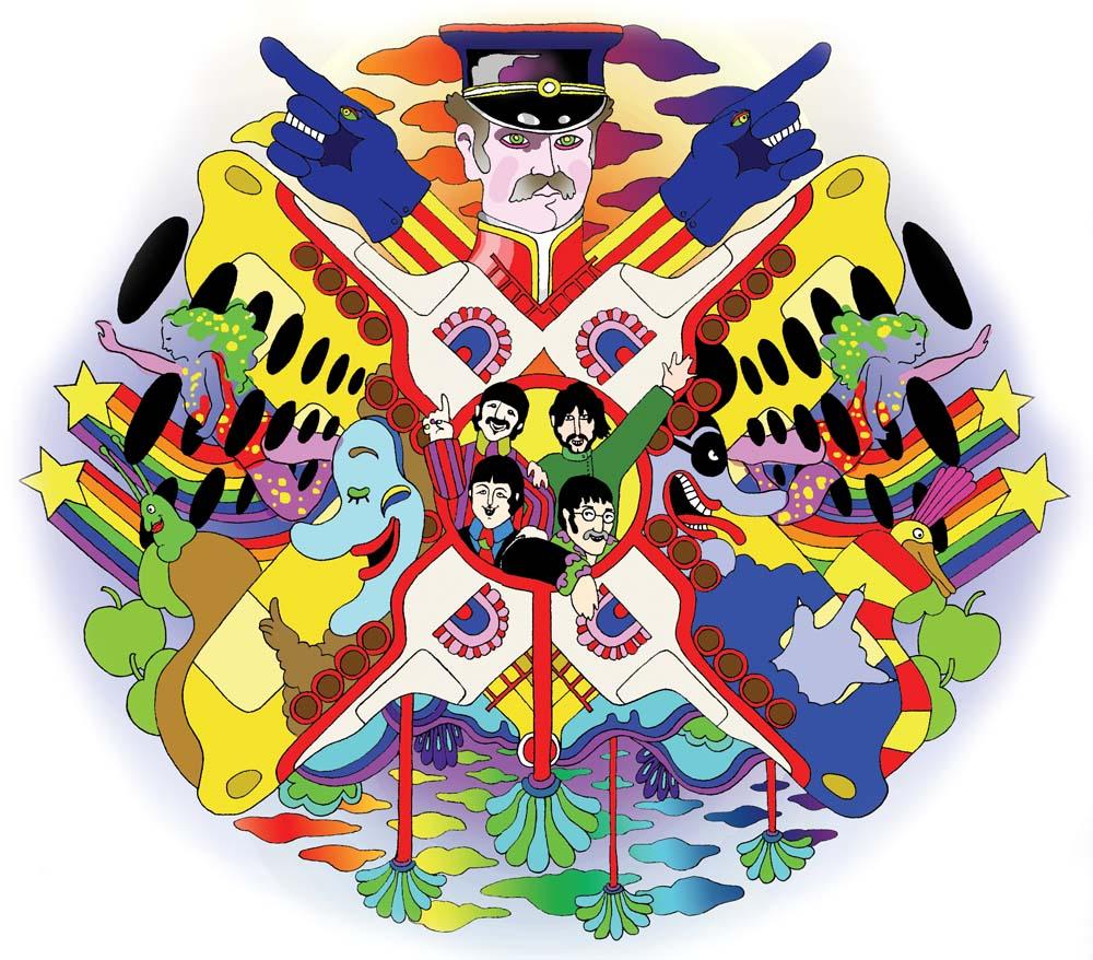 1000x878 yellow submarine