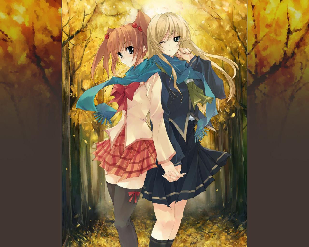 1280x1024 Strawberry Panic! Chitose Anime Image Board