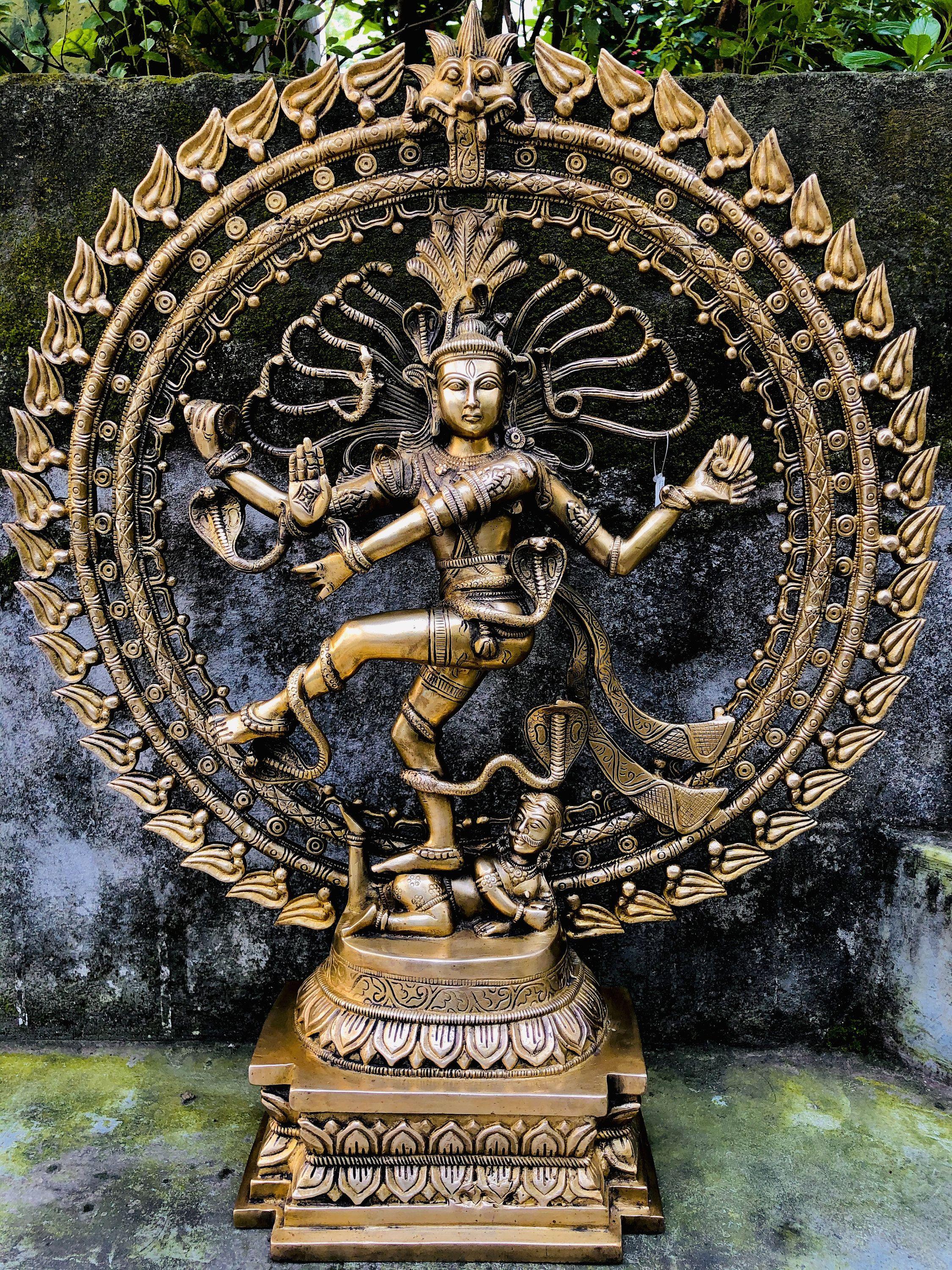 2250x3000 handmade dancing Shiva Natraj statue Indoor outdoor. Etsy. Dancing shiva, Shiva, Statue