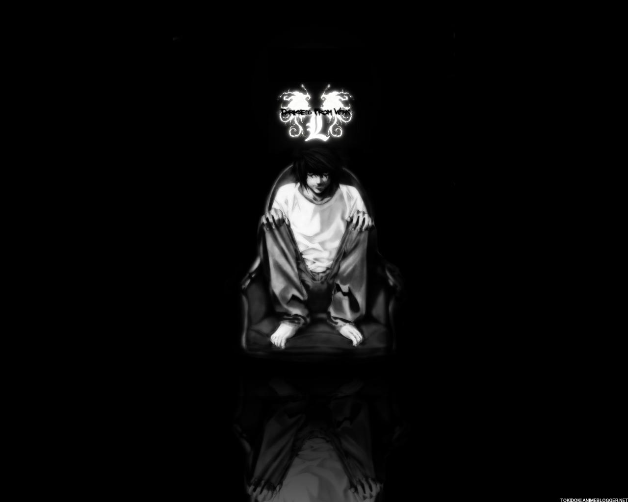 1280x1024 Minimalist Anime Wallpaper Death Note