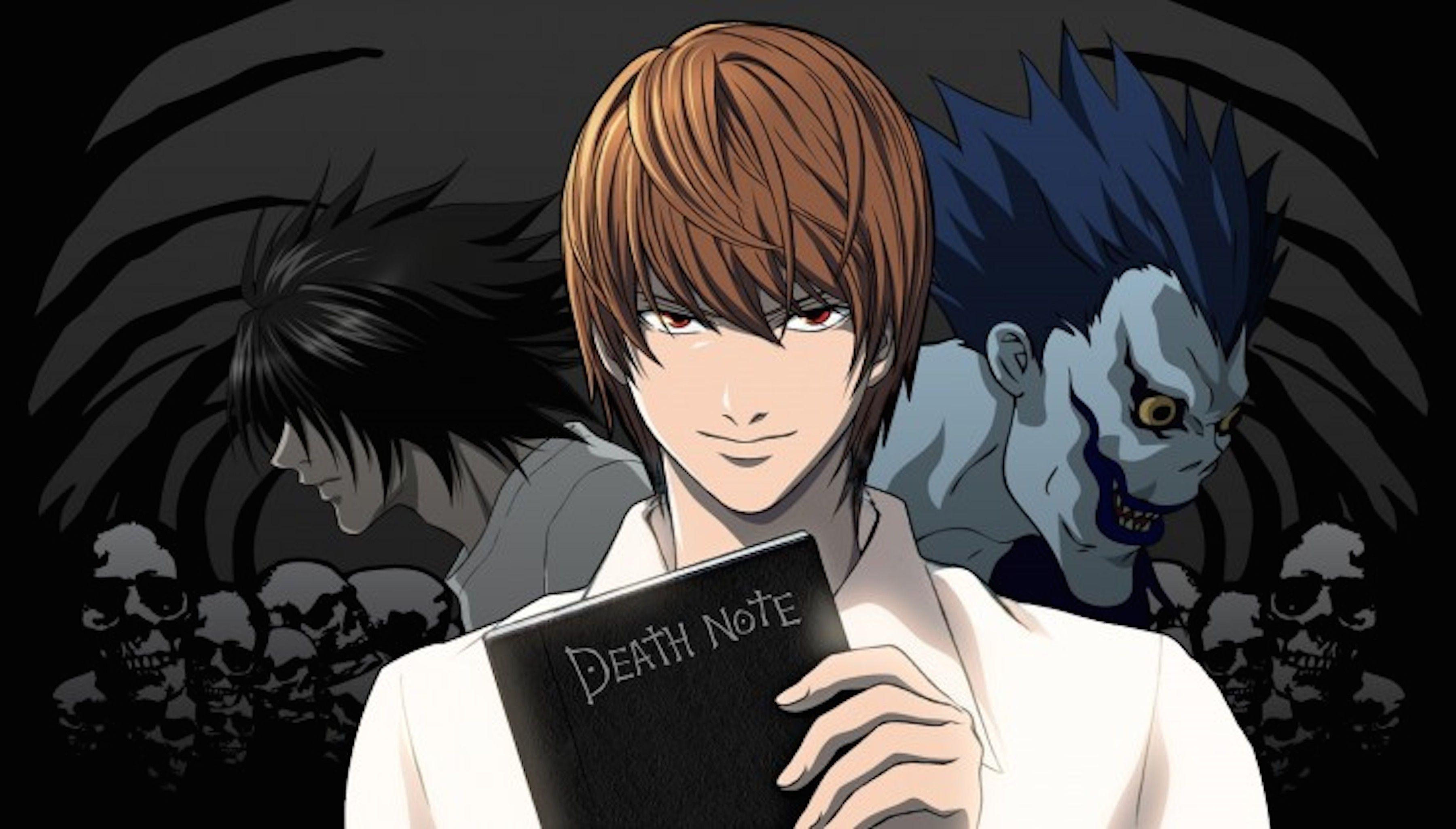 3600x2049 Death Note Laptop Wallpaper