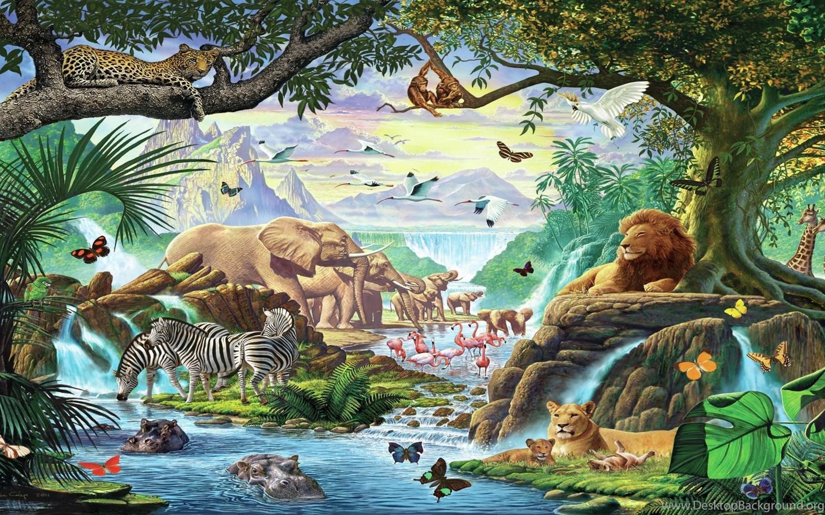 1680x1050 AFRICAN WILDLIFE WALLPAPER Desktop Background