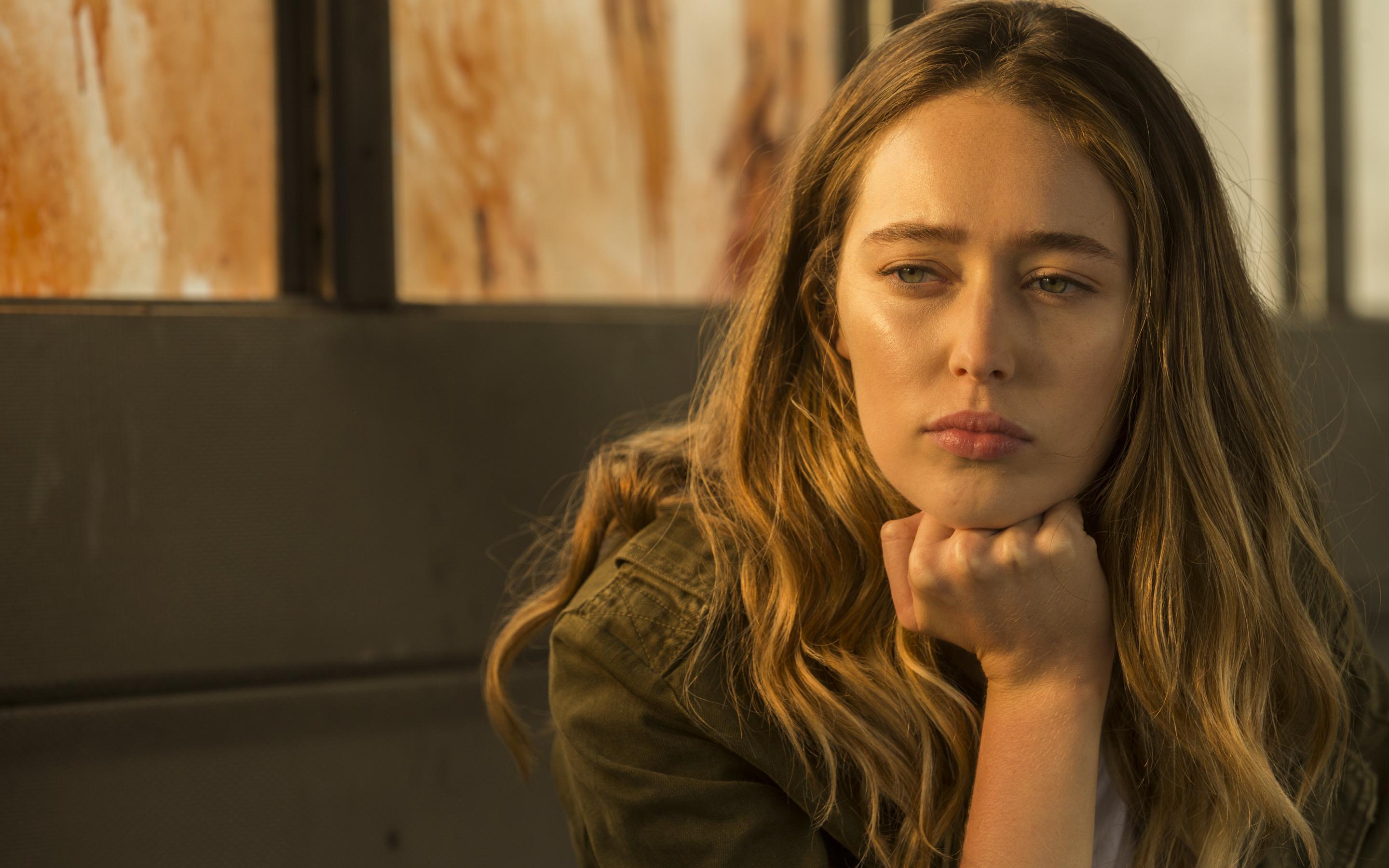 2880x1800 Download Wallpaper Fear The Walking Dead, Alycia Debnam Carey, Alicia Clark, Poster, Promo, Tv Series For Desktop With Resolution 2880x1800. High Quality HD Picture Wallpaper
