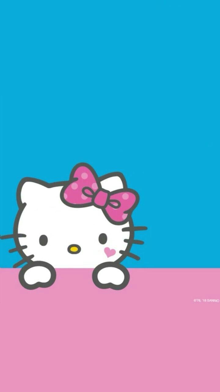 HD wallpaper hello kitty picture backgrounds sky cloud  sky blue  nature  Wallpaper Flare