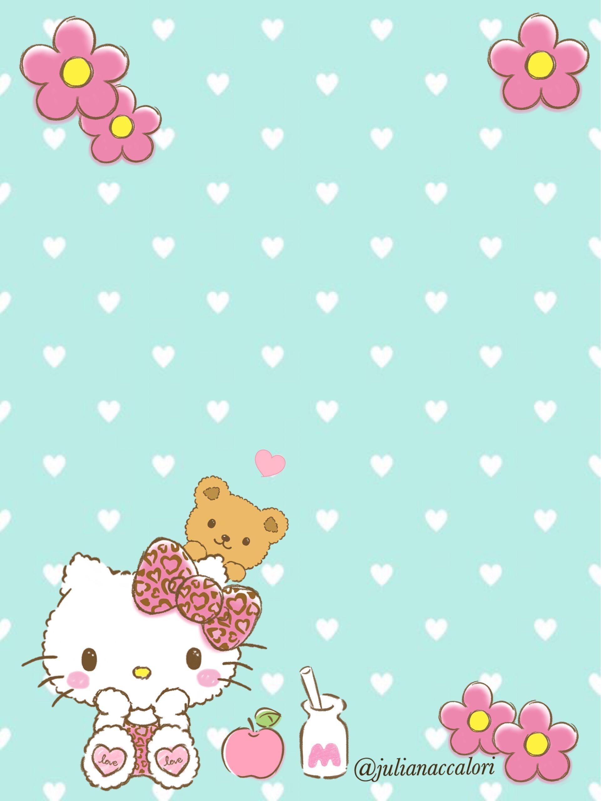 Blue Hello Kitty Wallpaper 62 pictures
