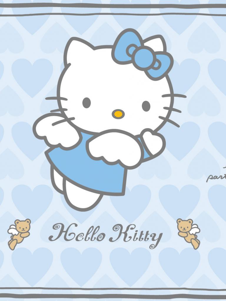 Hello Kitty Blue Wallpapers - Top Free Hello Kitty Blue Backgrounds ...