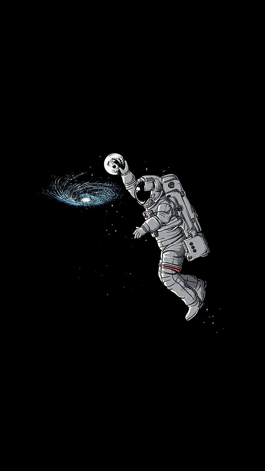 1080x1920 Cool Astronaut iPhone Wallpaper