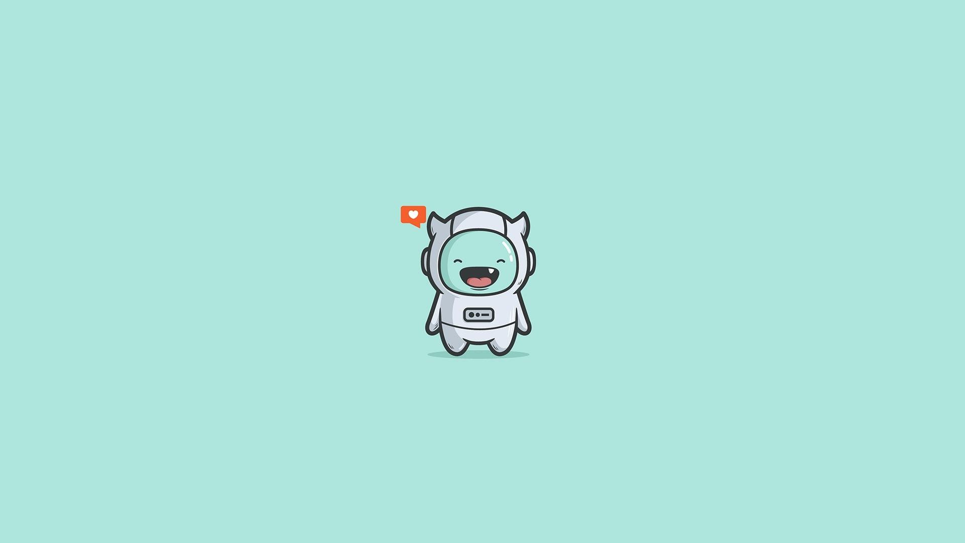 1920x1080 Astronaut Robot iPhone XS MAX Wallpaper, HD Minimalist 4K Wallpaper, Image, Photo and Background