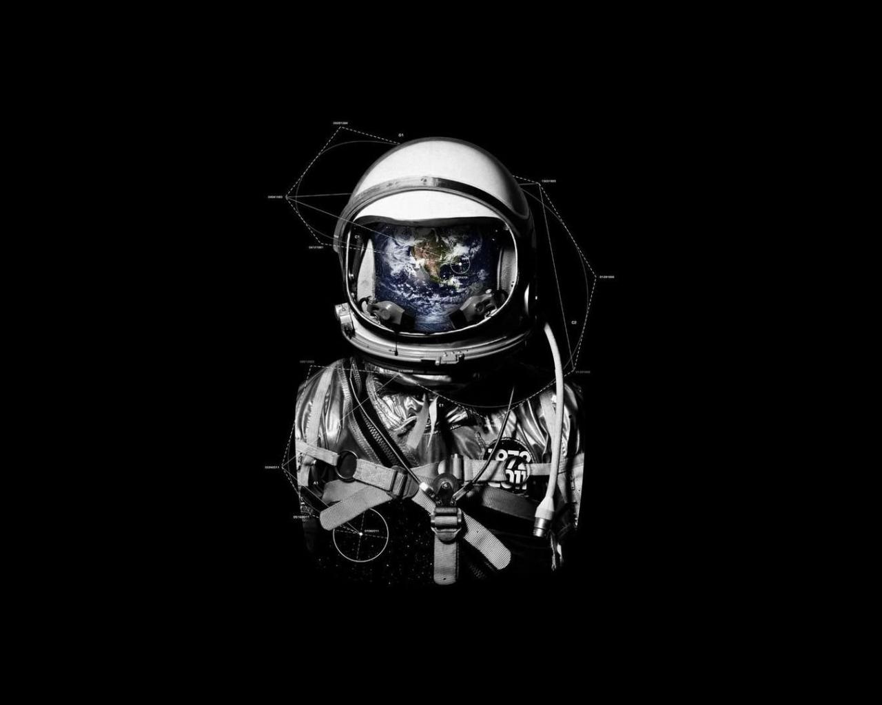 1280x1024 Aesthetic Astronaut Wallpaper HD HD WALLPAPER