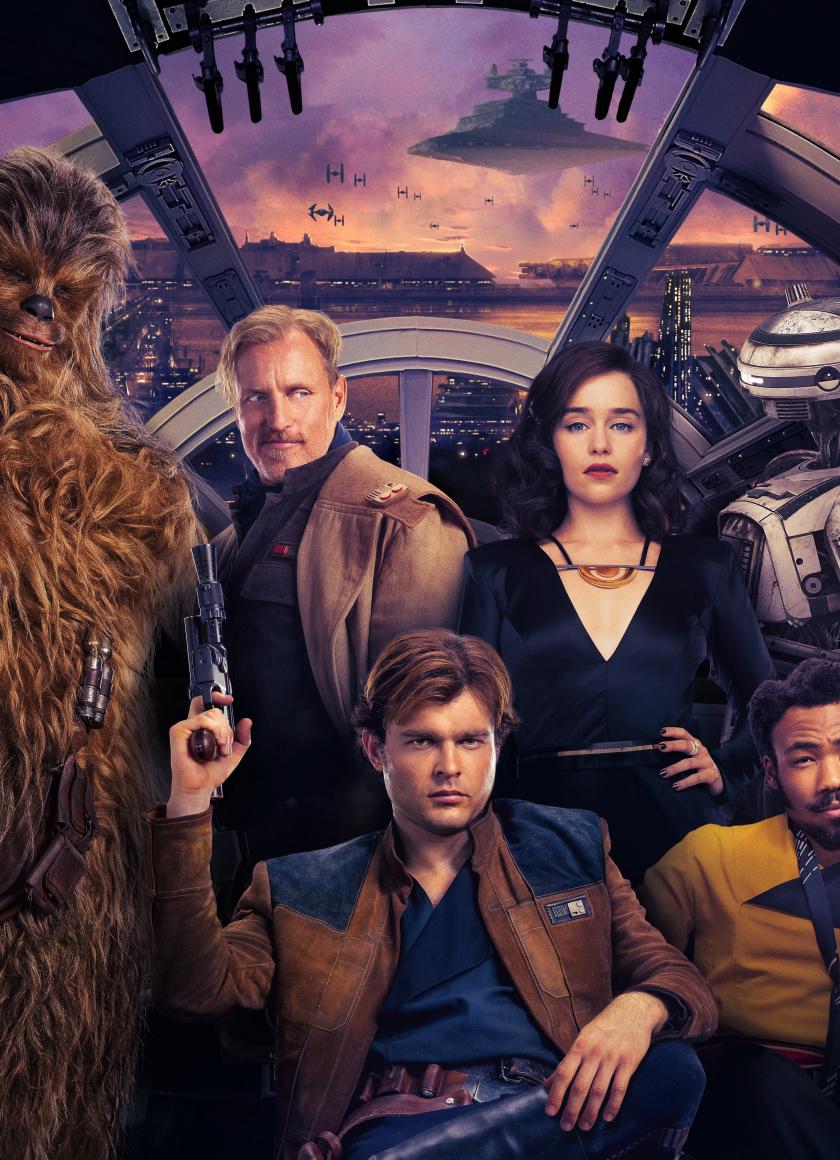 840x1160 Download 840x1160 wallpaper solo: a star wars story, qira, lando calrissian, han solo, iphone iphone 4s, ipod touch, 840x1160 HD image, background, 7632