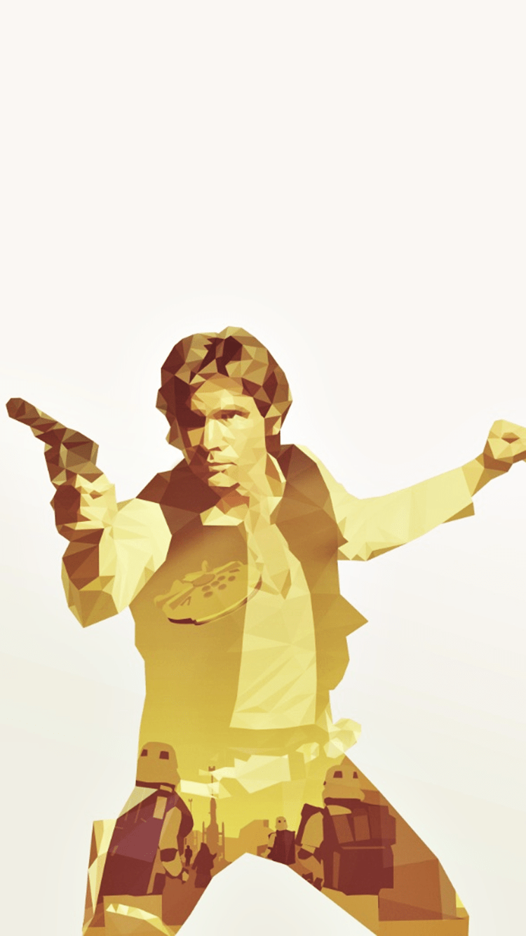 750x1334 Han solo wallpaper