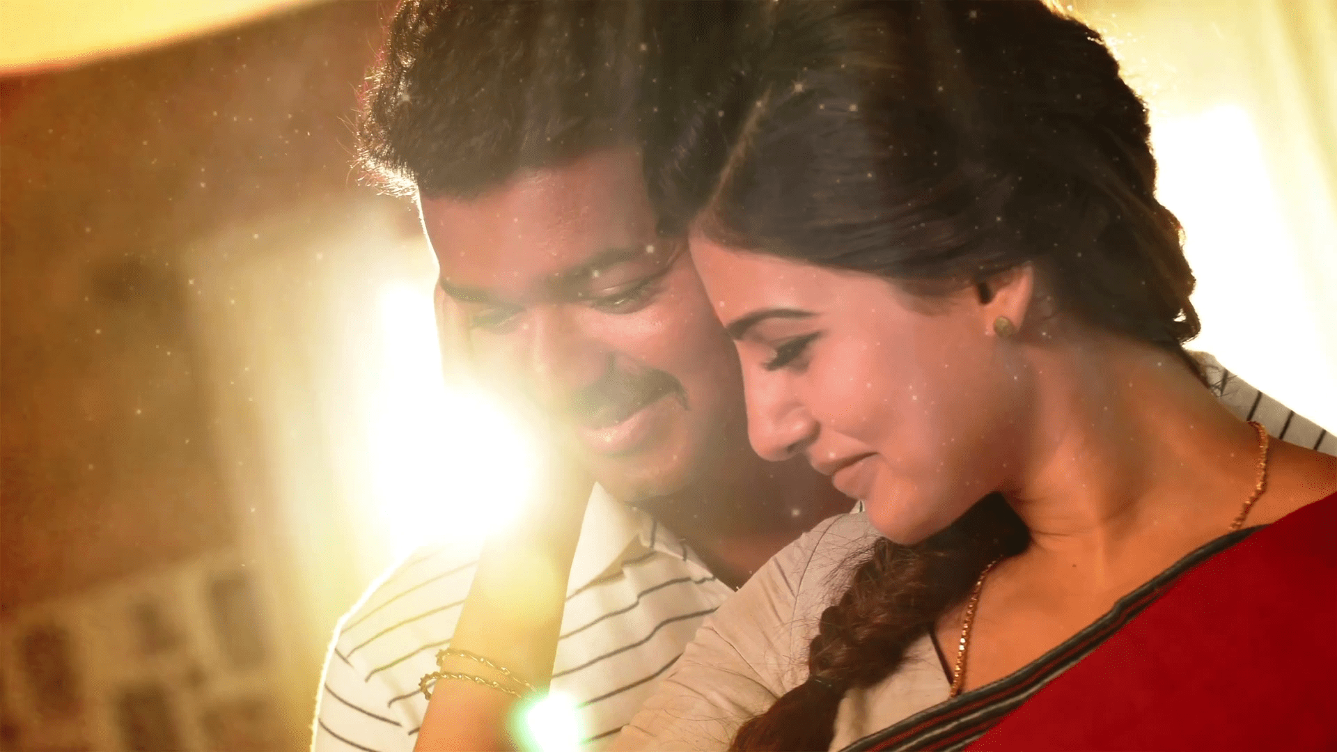 1920x1080 Theri Vijay và Samantha HD