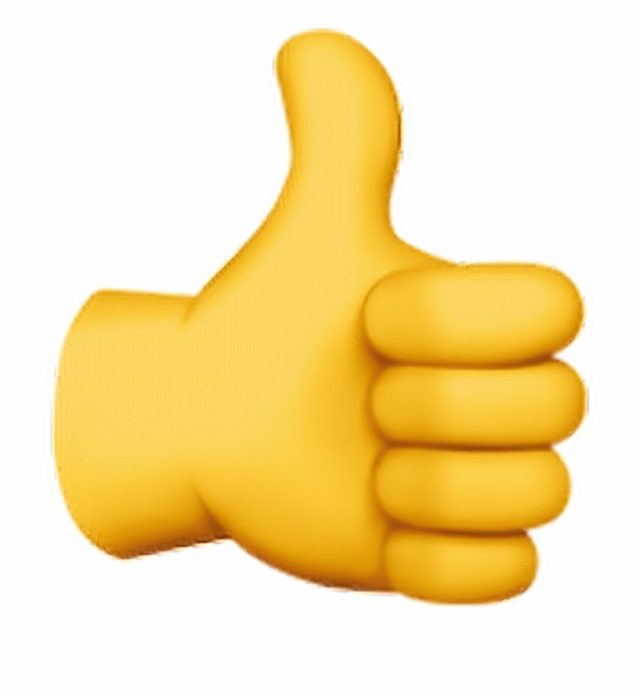 920x1003 Thumbs Up Emoji No Background Thumbs Up Emoji Png