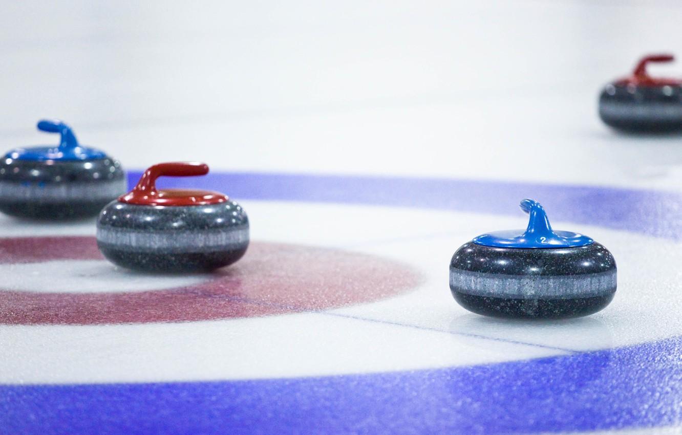 1332x850 Wallpaper stones, sport, the game, two, home, blur, sports, Curling, team, bokeh, target, background., shells, special, heavy, ice image for desktop, section спорт