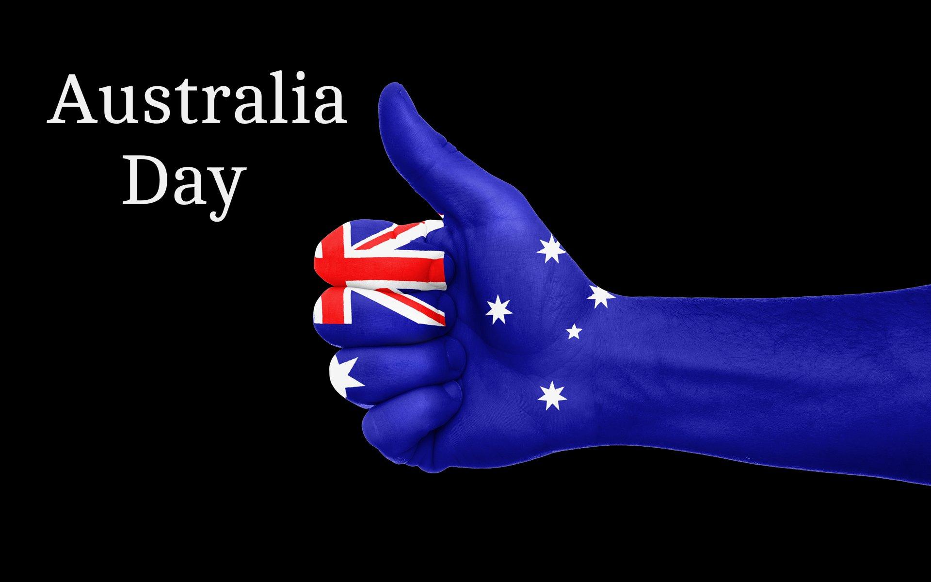 1920x1200 Thumbs up to Australia Day HD Wallpaper