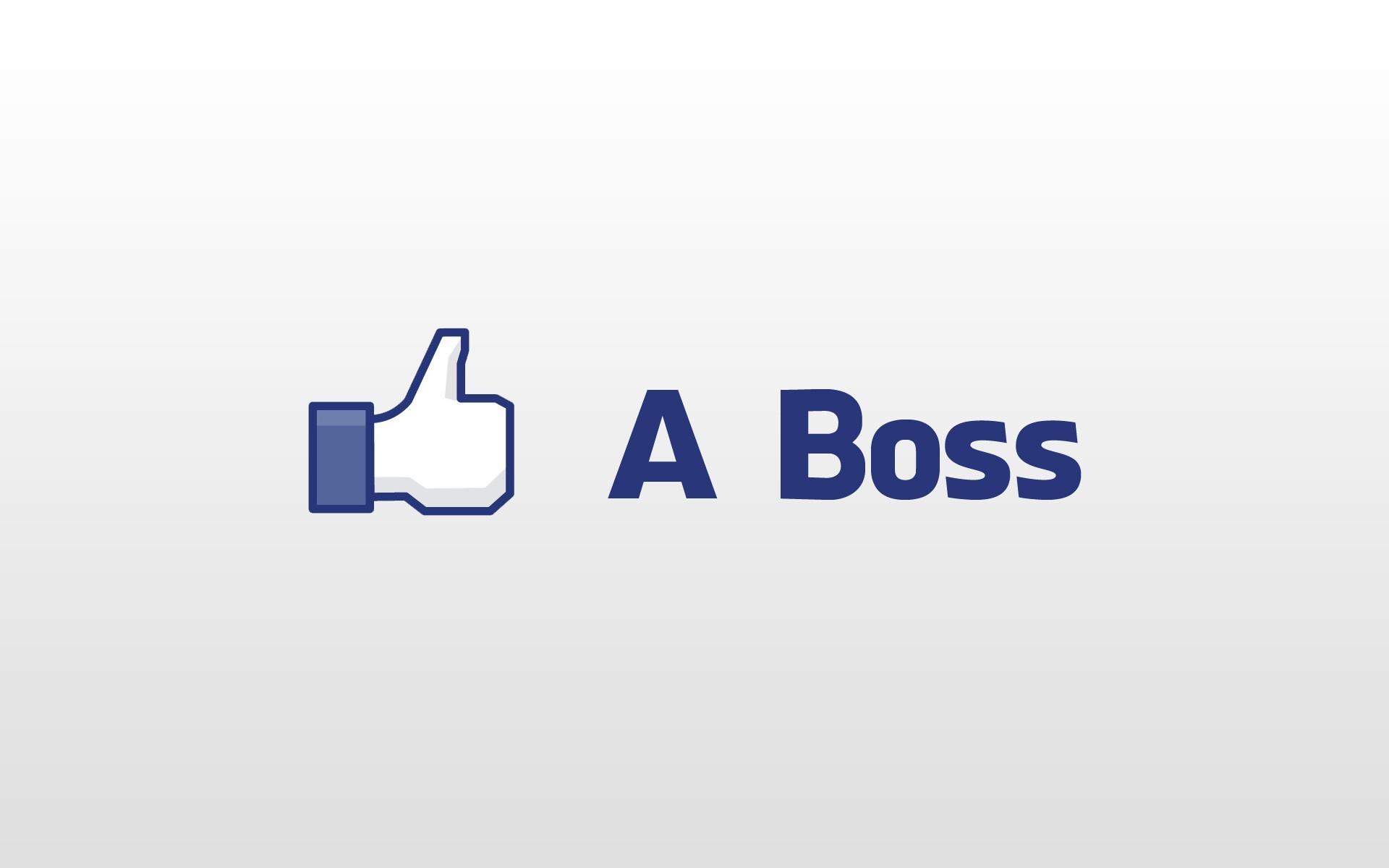 1920x1200 minimalistic facebook boss thumbs up white background like a boss
