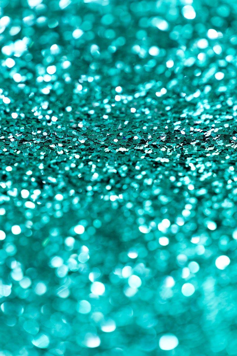 Sparkly teal glitter background  free image by rawpixelcom  Teddy  Rawpixel  Blue sparkle background Blue glitter background Glitter  background