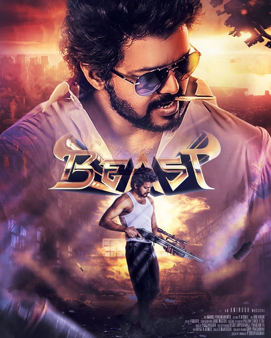 946x1182 Thalapathy 65 Beast Movie Mass Edited HD Wallpaper Download