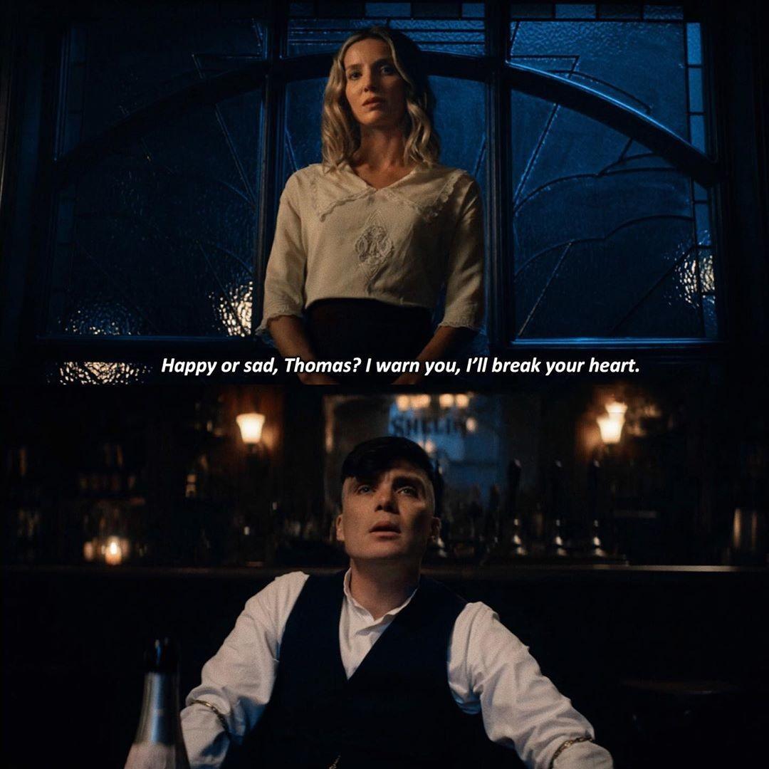 1080x1080 Peaky blinders quotes respect The best scene ever discovered by og on we heart it