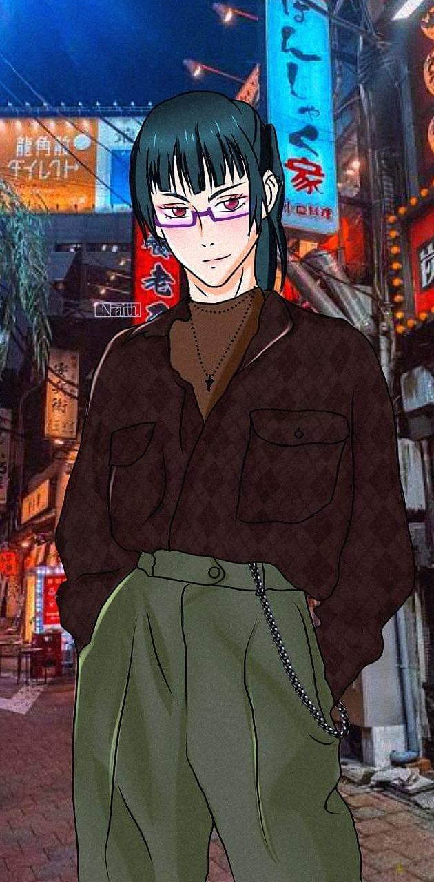 630x1280 Maki zenin wallpaper