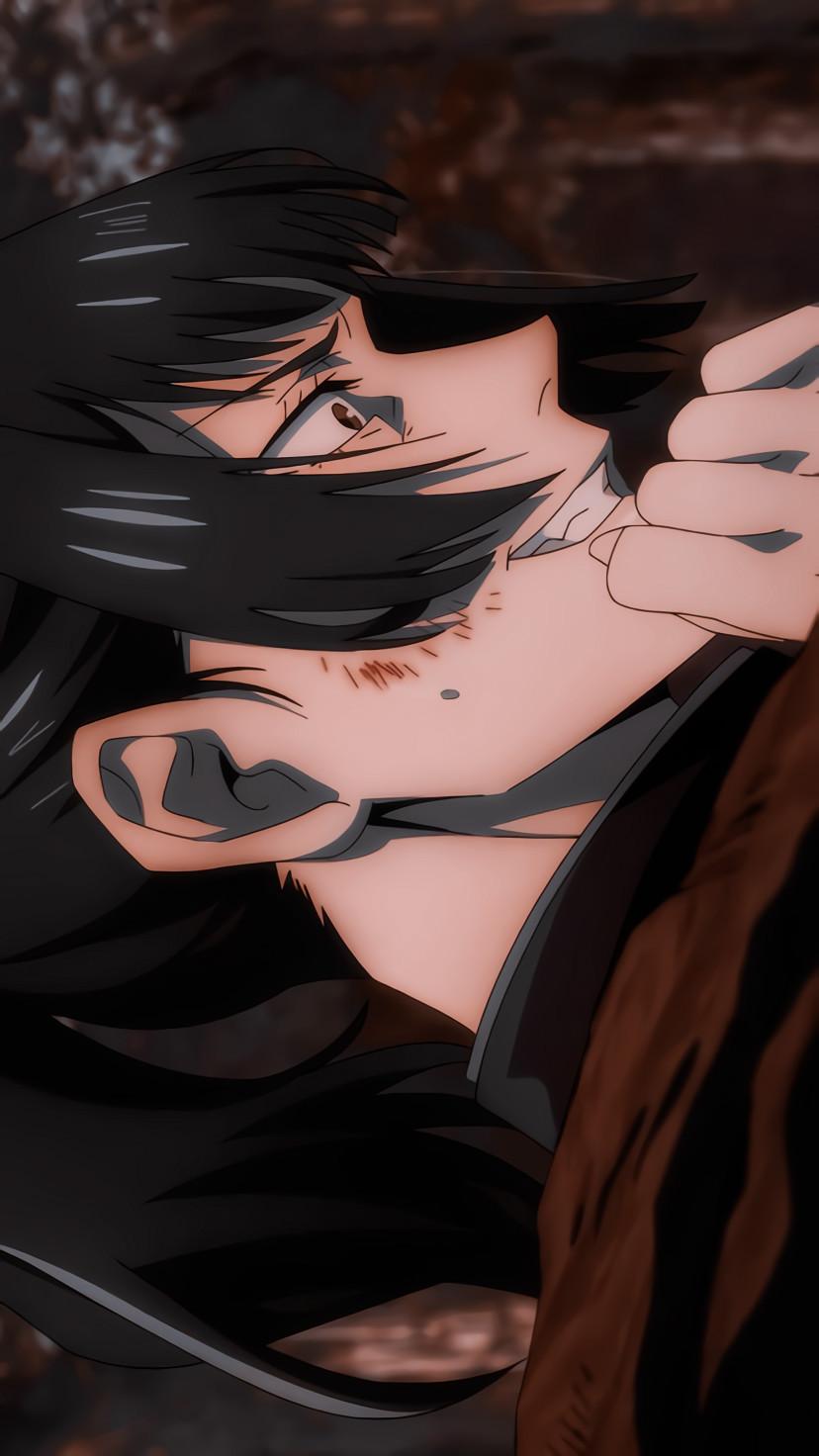 828x1472 maki zenin wallpaper