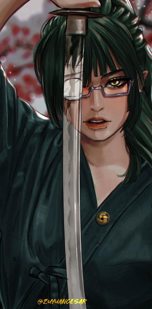 Maki Zenin Wallpapers - Top Free Maki Zenin Backgrounds - WallpaperAccess