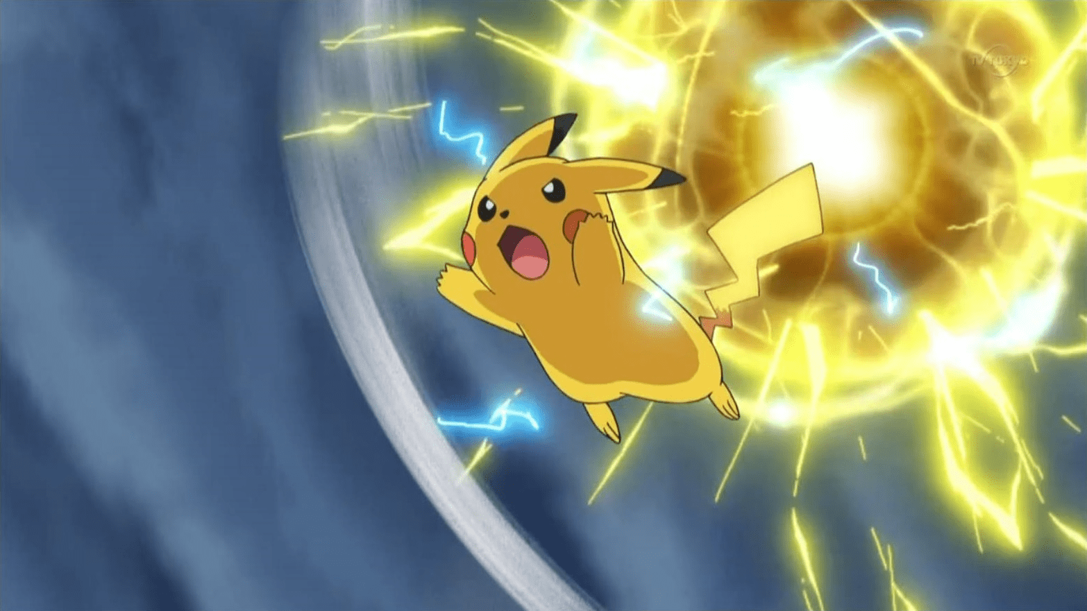1566x881 Pikachu Thunderbolt Wallpaper