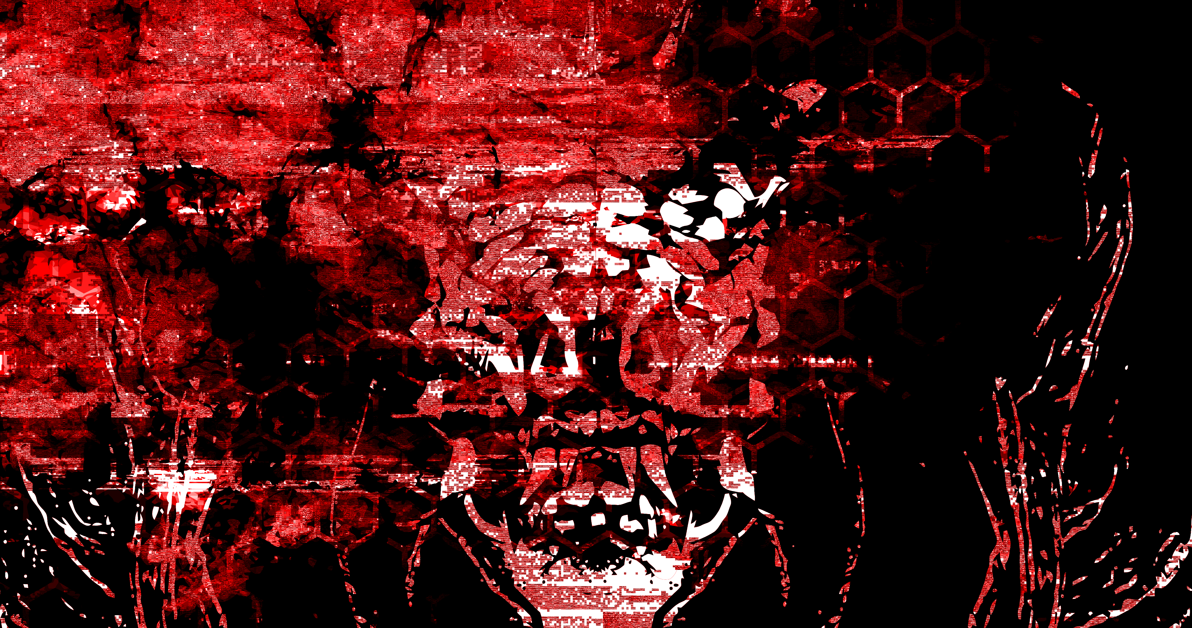 Red Glitch Wallpapers Top Free Red Glitch Backgrounds WallpaperAccess
