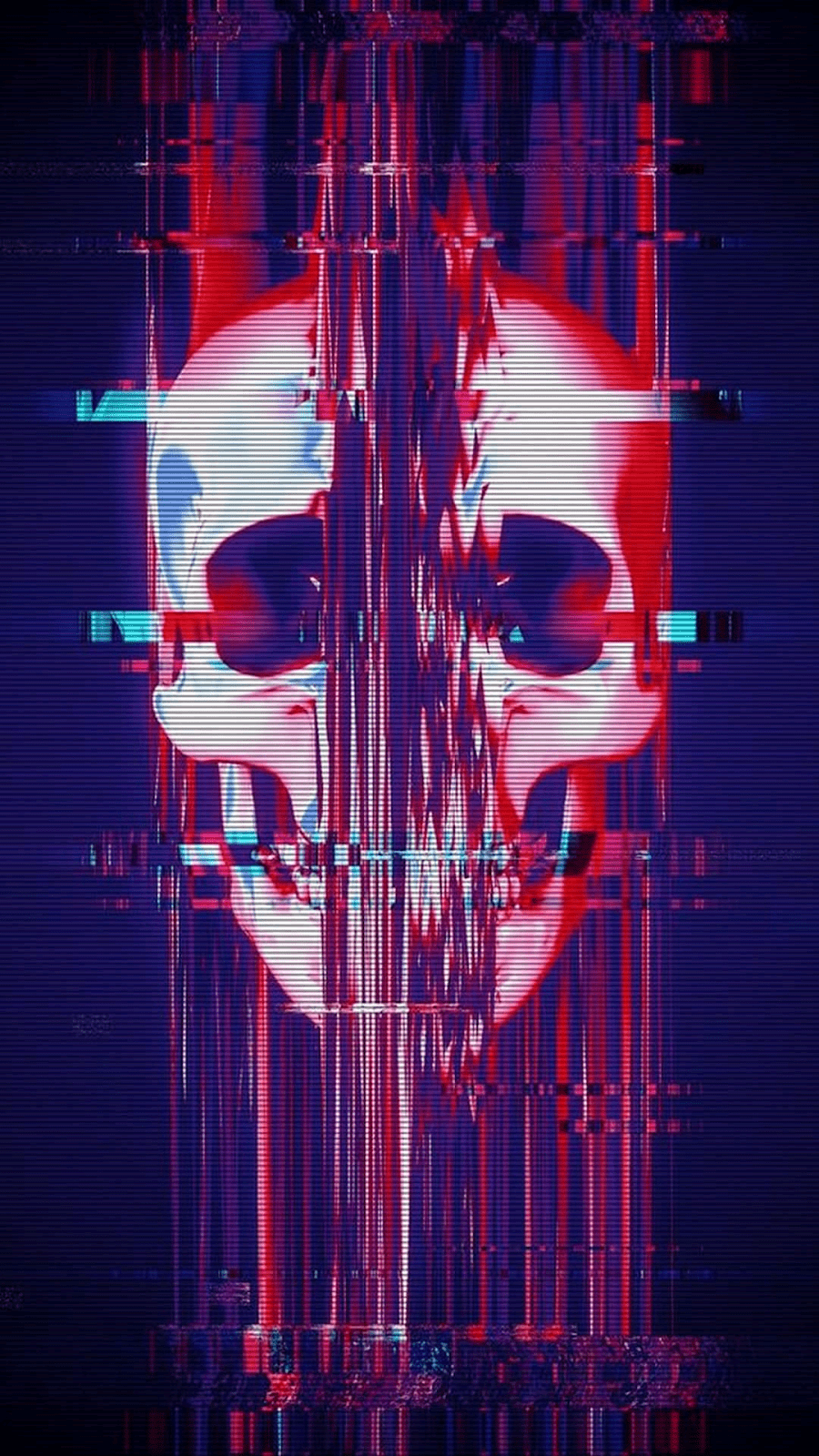 900x1600 Electronic Glitch Wallpaper