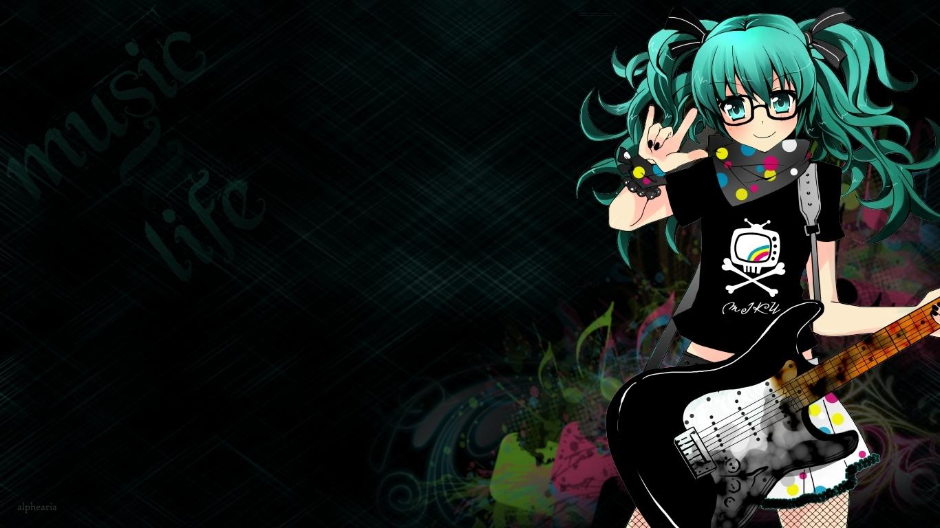 1366x768 Free download Music Is My Life Anime 16 Widescreen HD Wallpaper Background in [1366x768] for your Desktop, Mobile & Tablet. Explore Music Is Life Wallpaper. Life Wallpaper Free Download