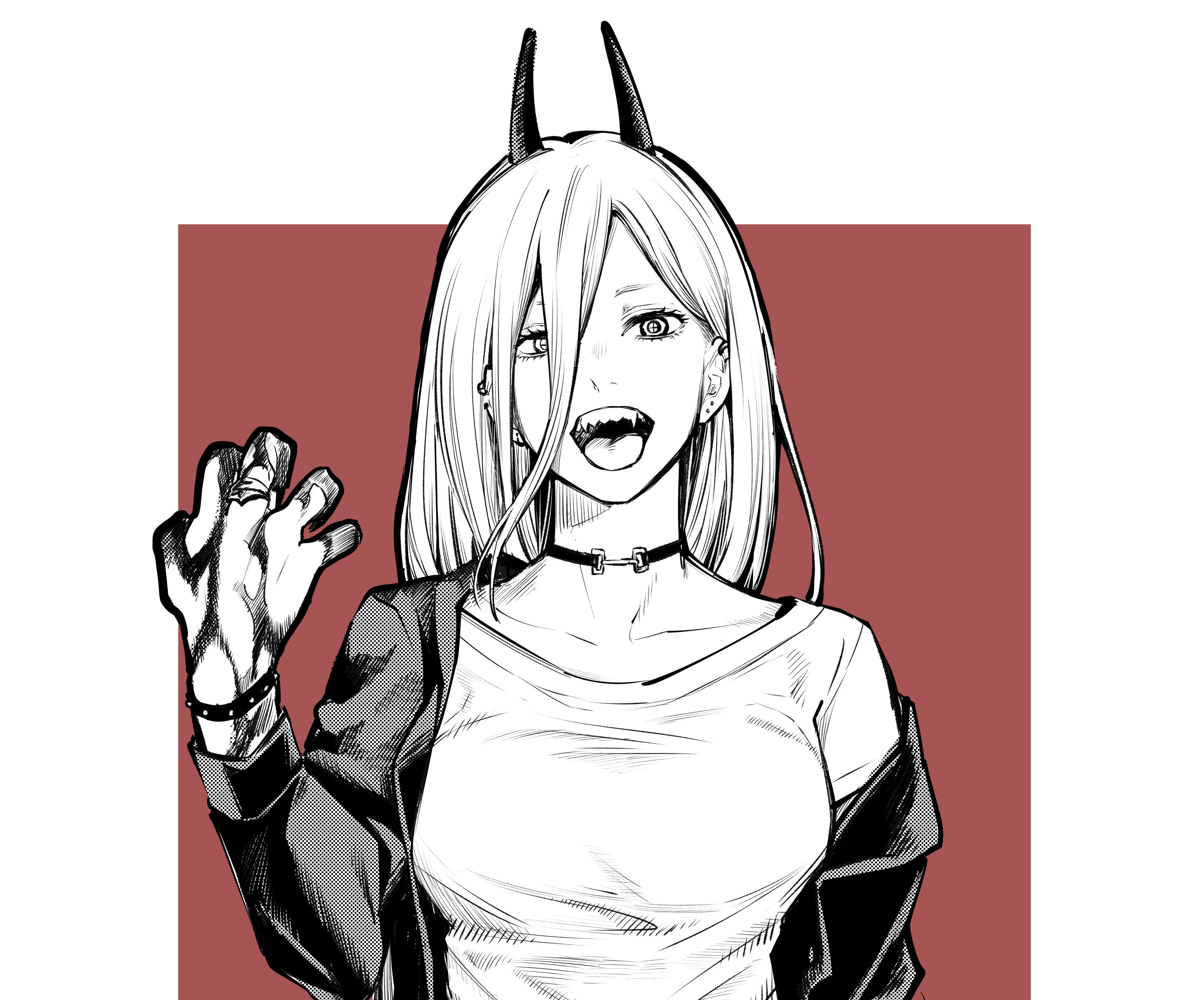 2896x2405 Power (Chainsaw Man) HD Wallpaper