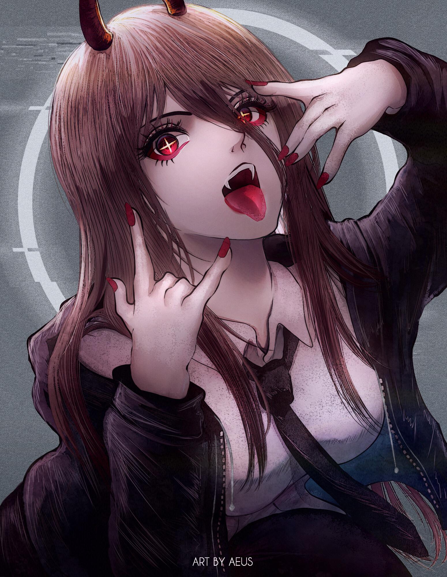 1550x2000 Chainsaw Man Fan Art, Aeus ✘