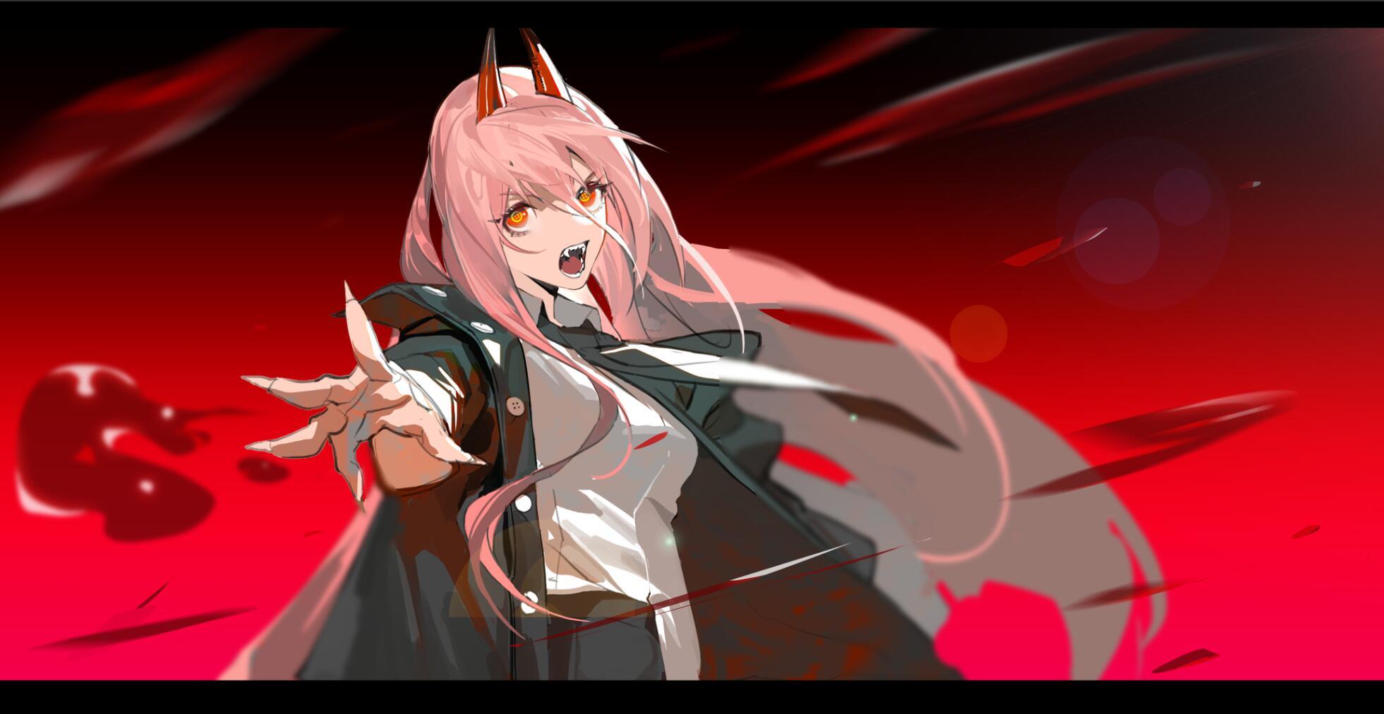 1961x1012 Power (Chainsaw Man) Anime Image Board