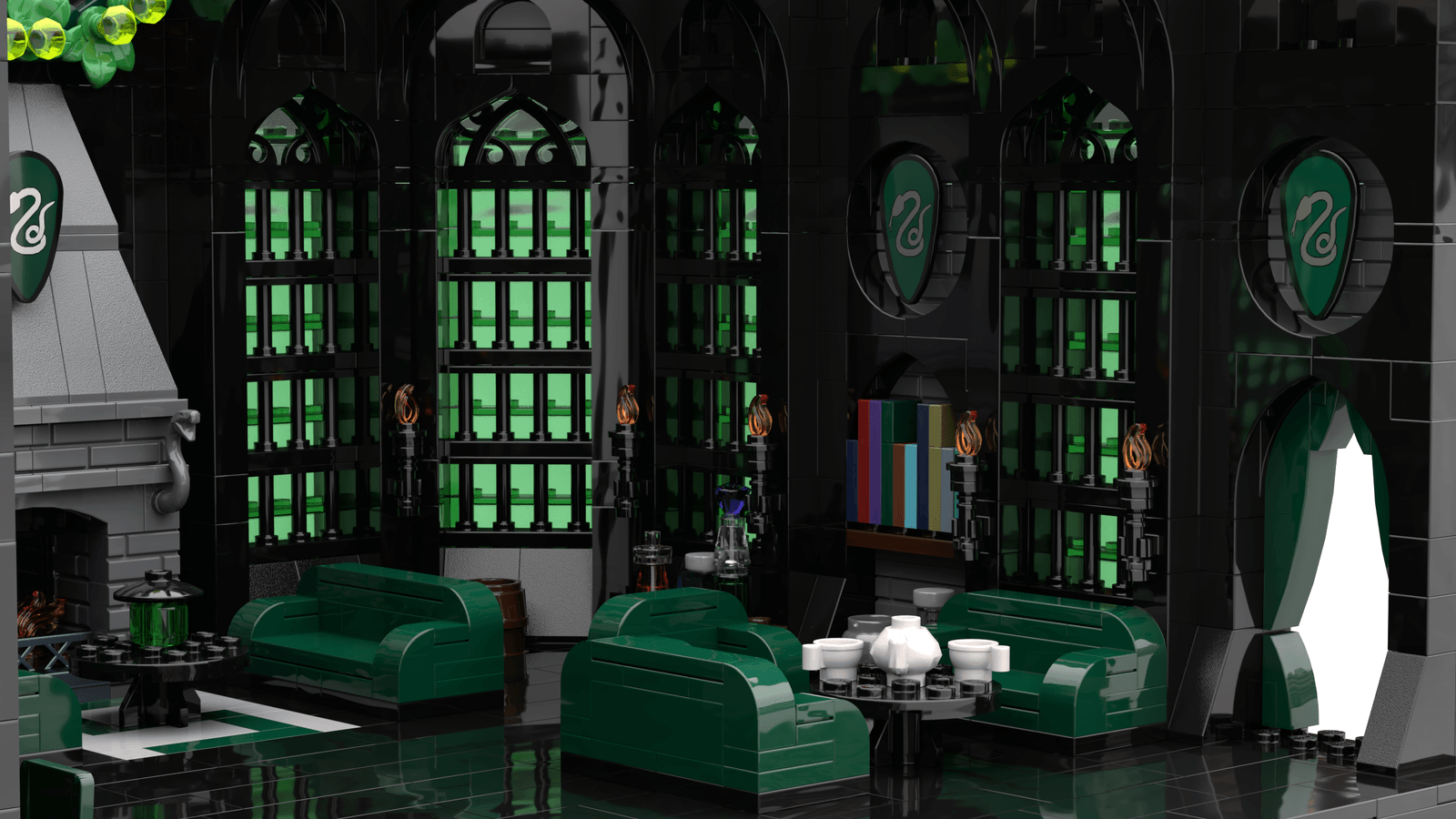 Slytherin Common Room Wallpapers - Top Free Slytherin Common Room