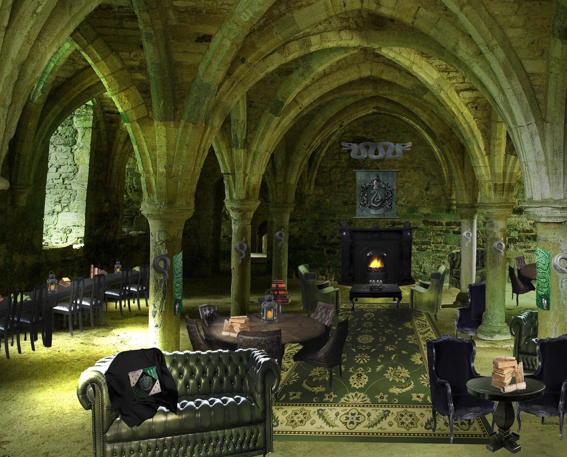 1925x1551 Hogwarts Slytherin Common Room Movie