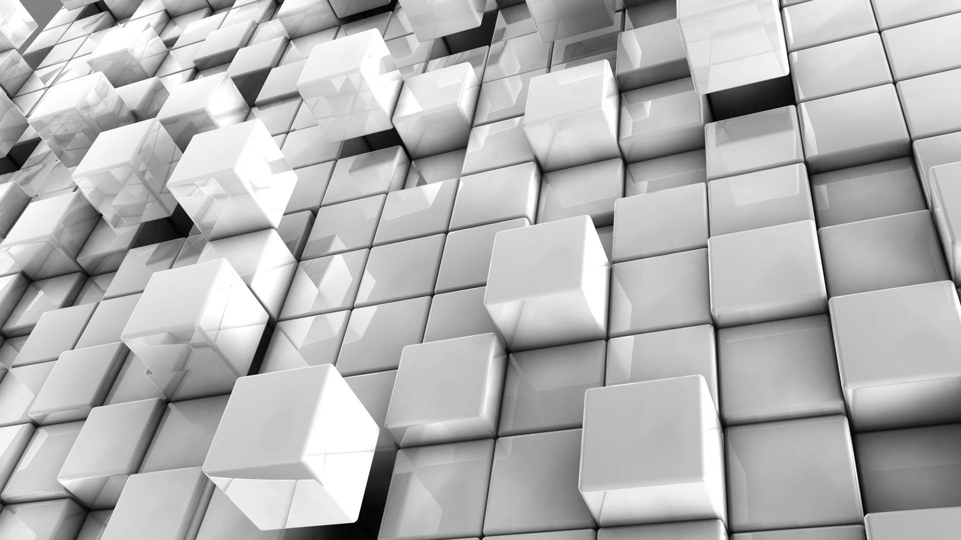 1920x1080 Abstract cubes HD Wallpaper