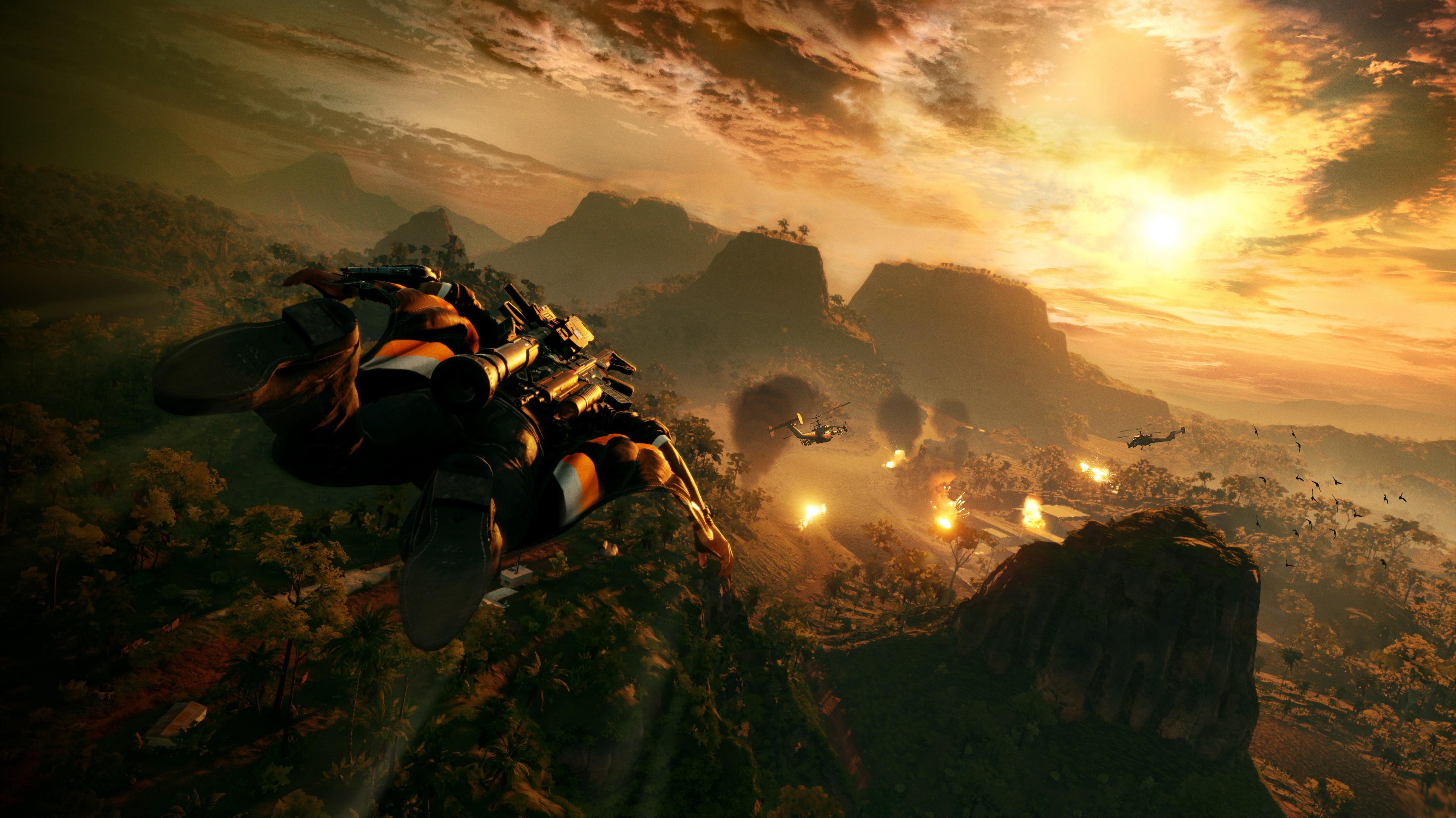 3840x2160 Wallpaper Just Cause Gamescom screenshot, 4K, Games