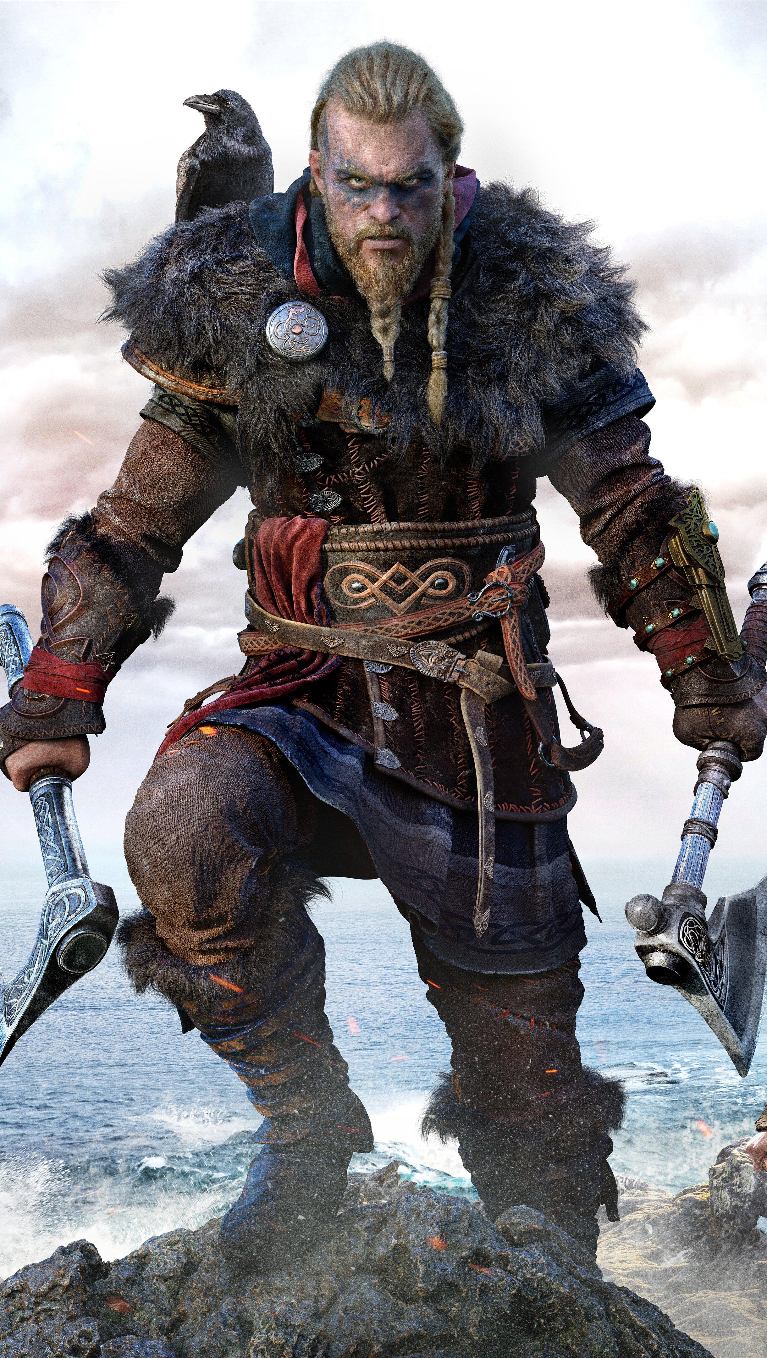 2440x4320 Assassins Creed Valhalla Evoir Viking Wallpaper 8k Ultra HD