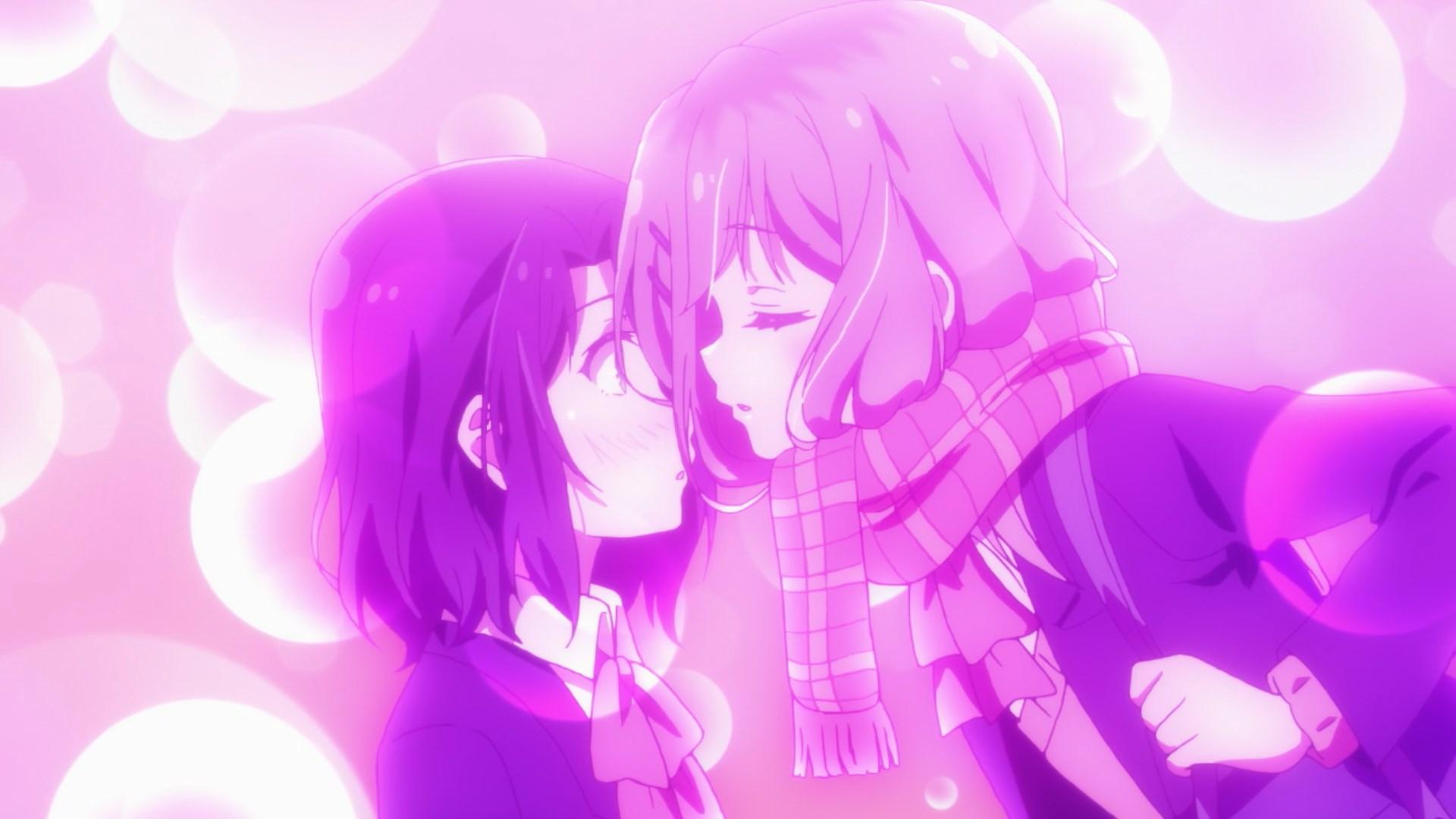 1920x1080 Adachi and Shimamura Episode 9: VDay Dynamite. The Yuri Empire